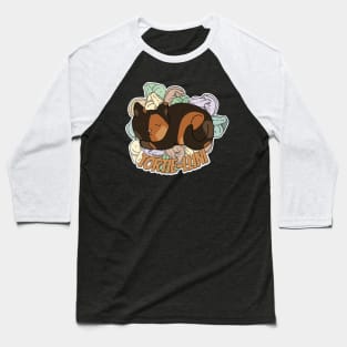 Tortie Pun: tortellini Baseball T-Shirt